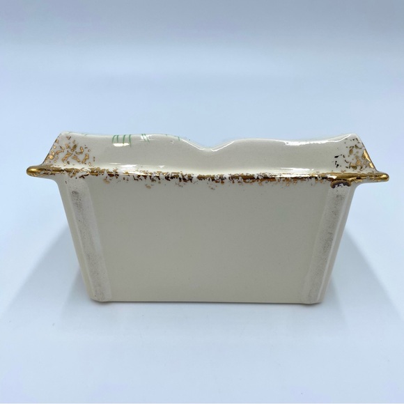 Vintage Mid-Century American Goldfinch Bird Lord's Prayer Book Ceramic Planter - Picture 6 of 13